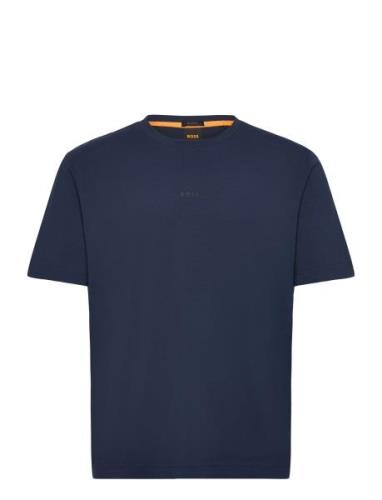 Tchup Tops T-shirts Short-sleeved Navy BOSS