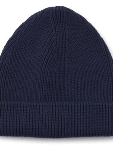 Ezra Beanie Hat Accessories Headwear Hats Beanie Navy Liewood