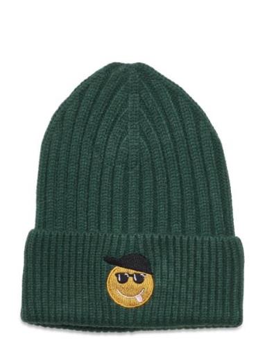 Nmnmiki Knit Hat Accessories Headwear Hats Beanie Green Name It