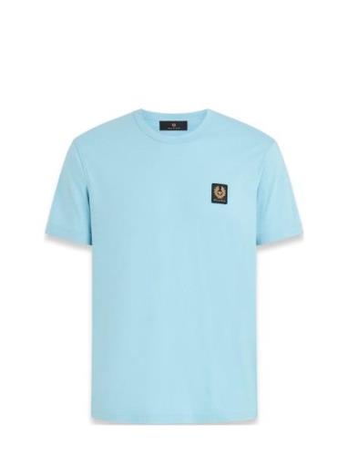 Belstaff T-Shirt Designers T-shirts Short-sleeved Blue Belstaff