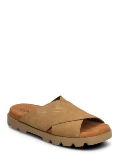 Brutus Sandal Platta Sandaler Brown Camper