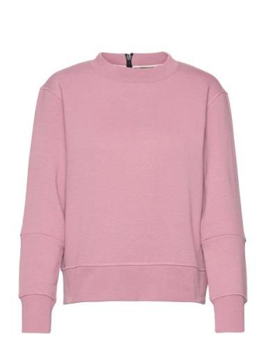 W Beam Sweater Sport Sweat-shirts & Hoodies Sweat-shirts Pink Sail Rac...