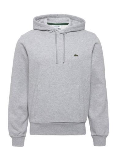 Sweatshirts Tops Sweat-shirts & Hoodies Hoodies Grey Lacoste