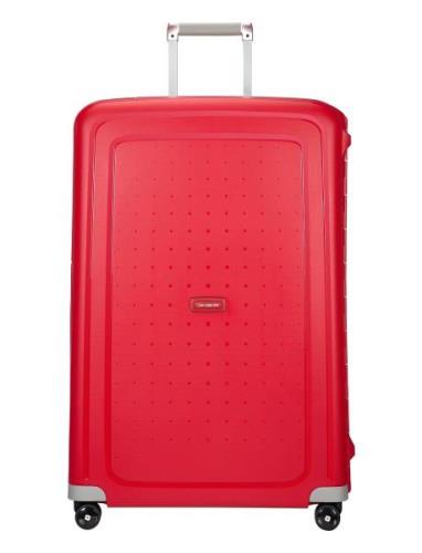S'cure Spinner 81Cm Chrimson Red 1235 Bags Suitcases Red Samsonite