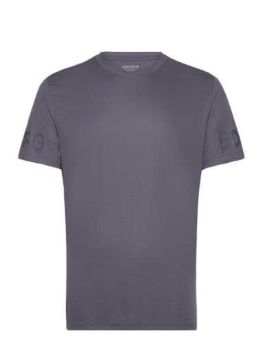 Borg Light T-Shirt Sport T-shirts Short-sleeved Grey Björn Borg