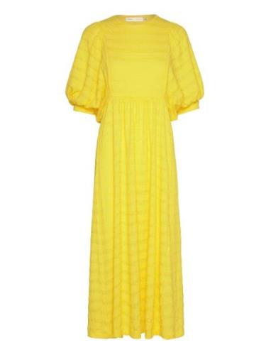 Zabelleiw Dress Knälång Klänning Yellow InWear