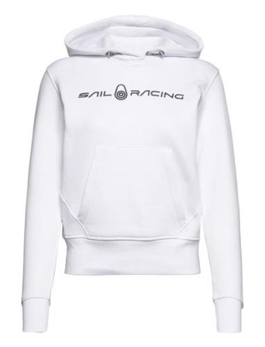 W Gale Hood Sport Sweat-shirts & Hoodies Hoodies White Sail Racing