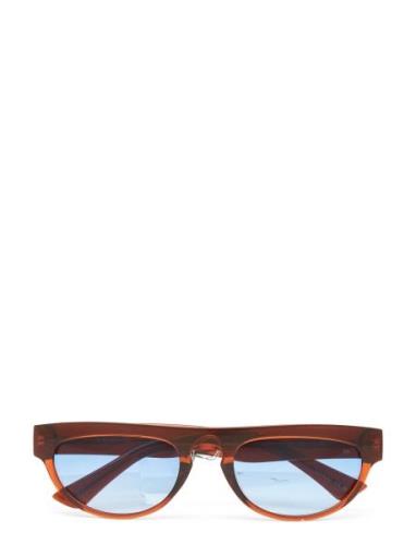 Jake Accessories Sunglasses D-frame- Wayfarer Sunglasses Brown A.Kjærb...
