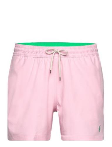 4.5-Inch Traveler Slim Fit Swim Trunk Badshorts Pink Polo Ralph Lauren