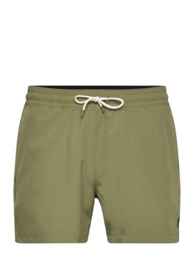 4.5-Inch Traveler Slim Fit Swim Trunk Badshorts Green Polo Ralph Laure...