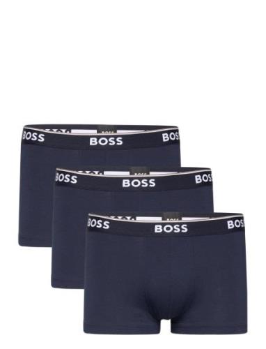 Trunk 3P Power Boxerkalsonger Navy BOSS