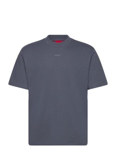 Dapolino Designers T-shirts Short-sleeved Blue HUGO