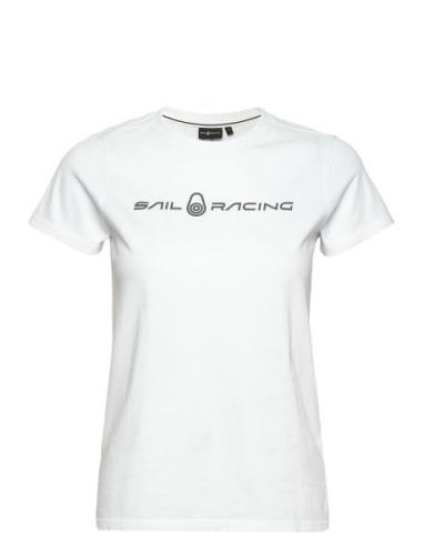 W Gale Tee Sport T-shirts & Tops Short-sleeved White Sail Racing