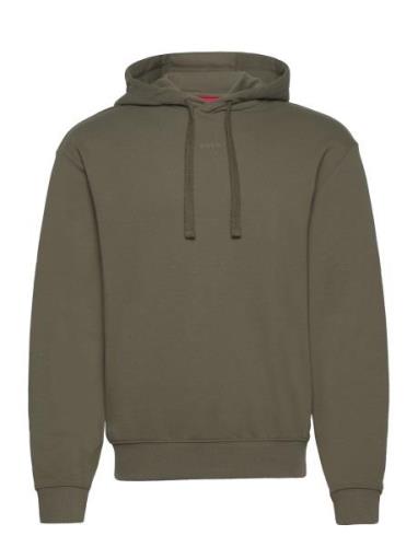 Dapo Designers Sweat-shirts & Hoodies Hoodies Khaki Green HUGO