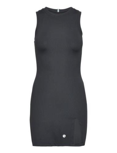 Ace Rib Dress Sport Short Dress Black Björn Borg