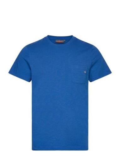 Lily Tee Designers T-shirts Short-sleeved Blue Morris