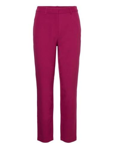 Vikamma Rw Pant Bottoms Trousers Suitpants Red Vila