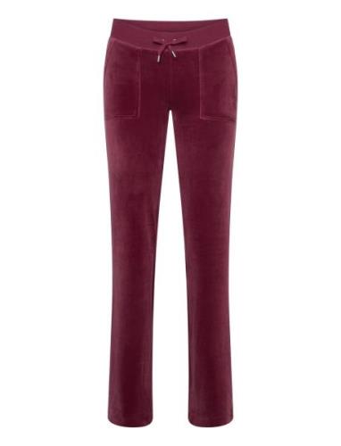 Del Ray Pant Bottoms Trousers Joggers Burgundy Juicy Couture