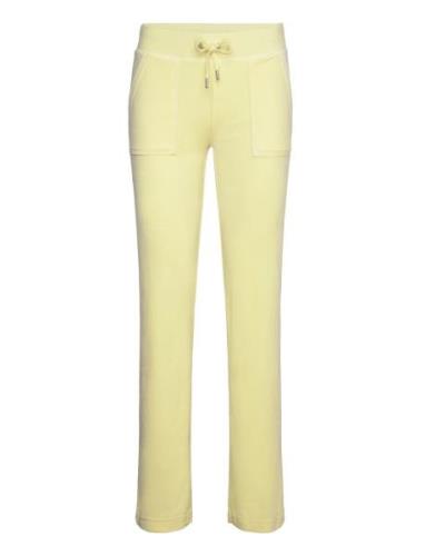 Del Ray Pant Bottoms Trousers Joggers Yellow Juicy Couture