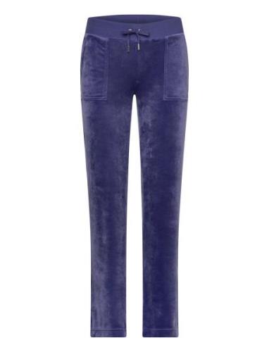 Del Ray Pant Bottoms Trousers Joggers Blue Juicy Couture