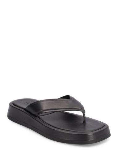 Woms Slides Platta Sandaler Black NEWD.Tamaris