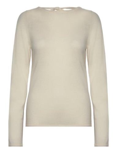 Wool & Cashmere Pullover Tops Knitwear Jumpers Cream Rosemunde