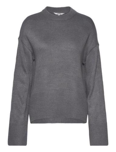 Merato-M Tops Knitwear Jumpers Grey MbyM