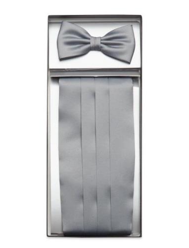 Ceremony Cummerbund Fluga Grey Amanda Christensen