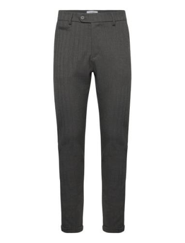 Como Herringb Suit Pants Bottoms Trousers Formal Grey Les Deux