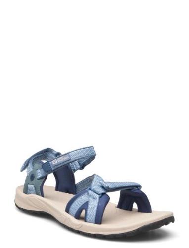 Lakewood Ride Sandal W,060 Platta Sandaler Blue Jack Wolfskin