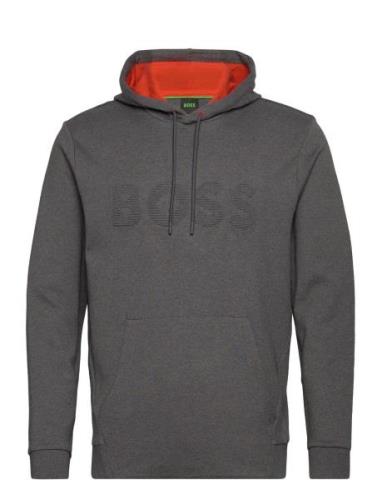 Soody Sport Sweat-shirts & Hoodies Hoodies Grey BOSS