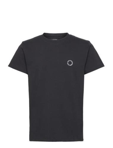 Stanley Organic Tee Tops T-shirts Short-sleeved Black Clean Cut Copenh...