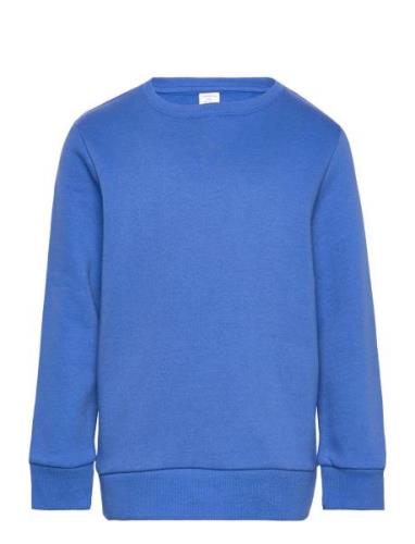 Sweatshirt Basic Tops Sweat-shirts & Hoodies Sweat-shirts Blue Lindex