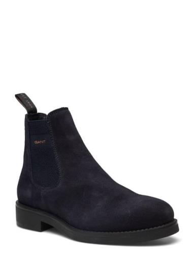 Prepdale Chelsea Boot Stövletter Chelsea Boot Navy GANT