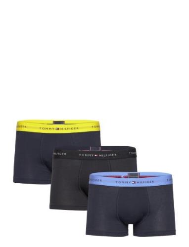 3P Wb Trunk Boxerkalsonger Black Tommy Hilfiger