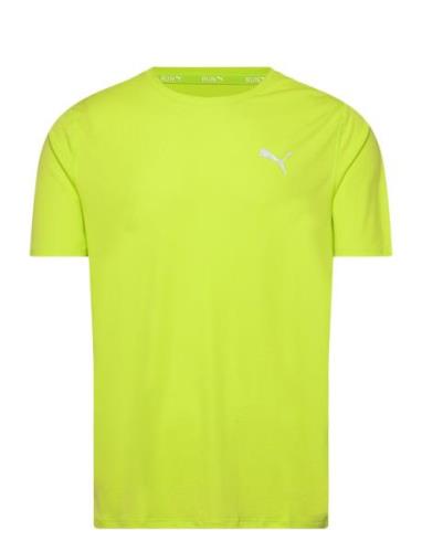 Run Favorite Velocity Tee Sport T-shirts Short-sleeved Green PUMA