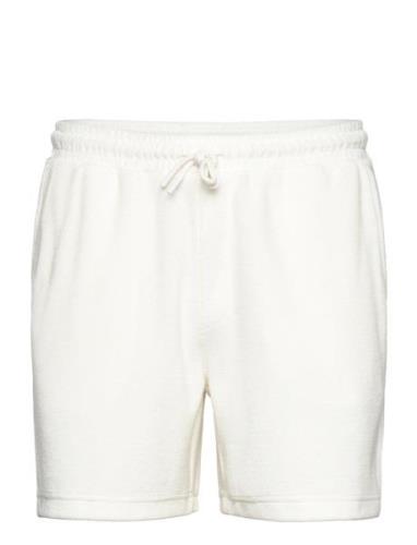 Borg Toweling Pool Shorts Bottoms Shorts Casual White Björn Borg