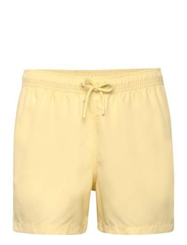 Borg Solid Swim Shorts Badshorts Yellow Björn Borg