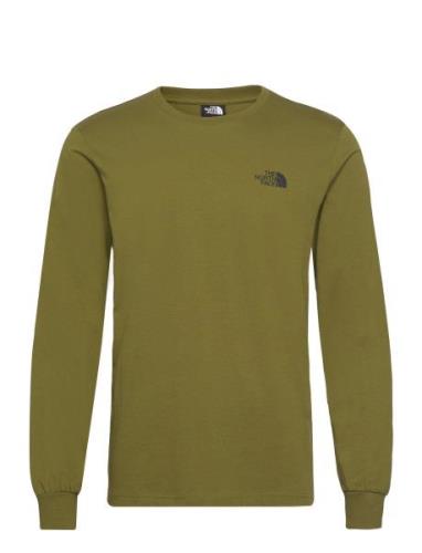 M L/S Easy Tee Sport T-shirts Long-sleeved Green The North Face