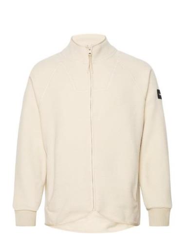 Calvin Klein Premium Polar Fleece Jacket Kräm