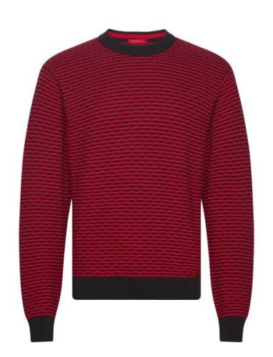 Sonderson Designers Knitwear Round Necks Red HUGO