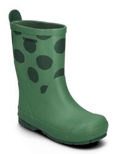 Mellby Shoes Rubberboots High Rubberboots Green Tretorn