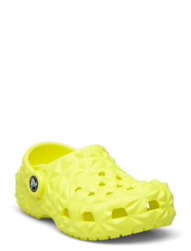 Classic Geometric Clog K Shoes Clogs Yellow Crocs