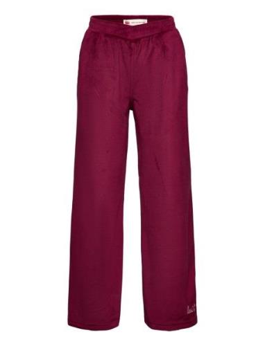 Levi's® Velour Wide Pants Bottoms Trousers Burgundy Levi's