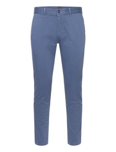 Chino_Slim Bottoms Trousers Chinos Blue BOSS