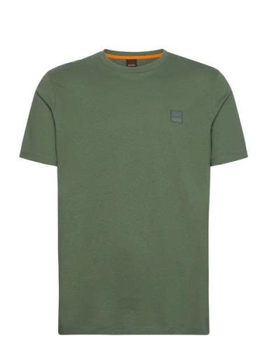 Tales Tops T-shirts Short-sleeved Green BOSS