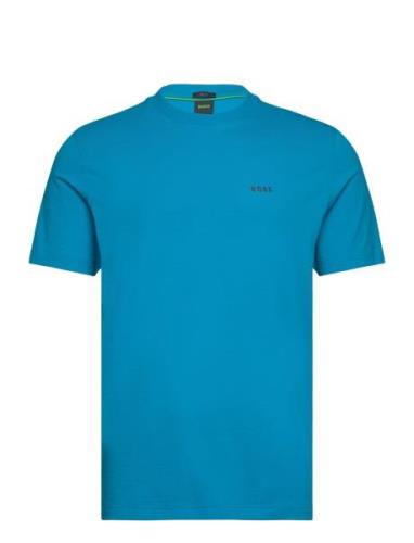 Tee Sport T-shirts Short-sleeved Blue BOSS