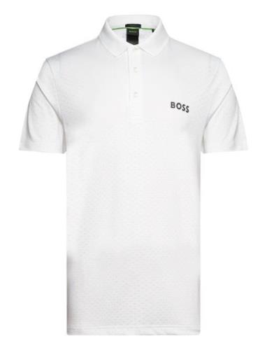 Paddytech Sport Polos Short-sleeved White BOSS