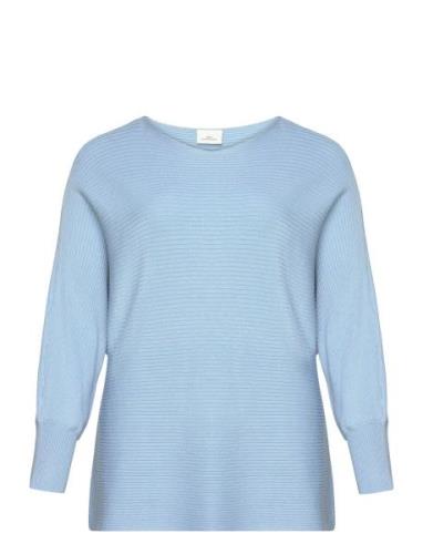 Carnew Adaline L/S Pullover Knt Tops Knitwear Jumpers Blue ONLY Carmak...