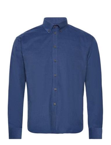 Regular Fit Men Shirt Tops Shirts Casual Blue Bosweel Shirts Est. 1937